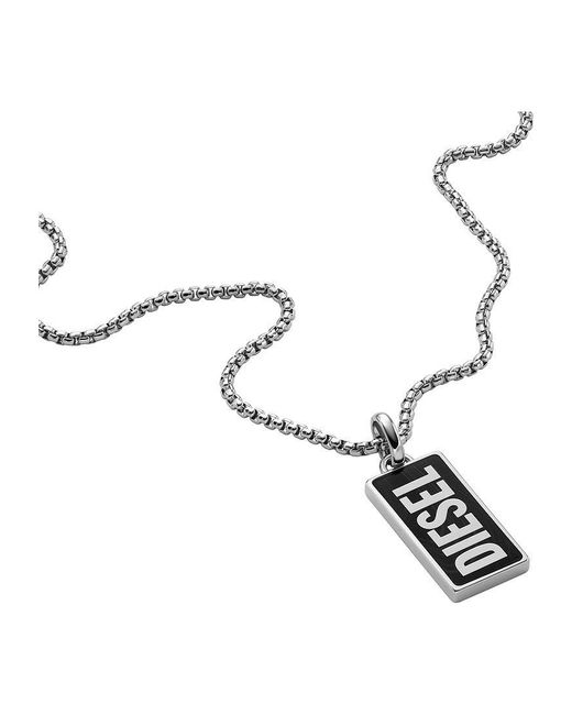 OUTLET Colar di DIESEL in Black da Uomo