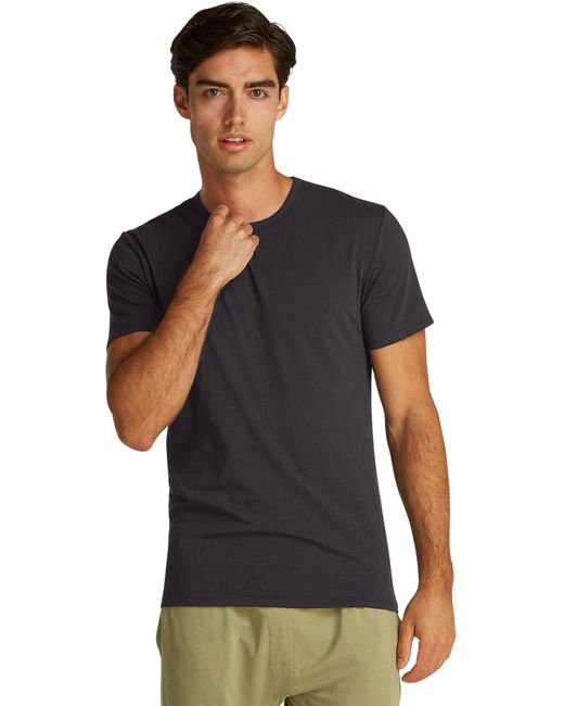 Calvin Klein 3er Pack T-Shirts Kurzarm Crew Neck Basic in Black für Herren