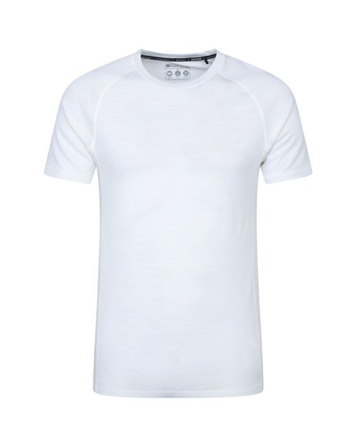 Shirt Thermique – Laine très Mountain Warehouse pour homme en coloris White