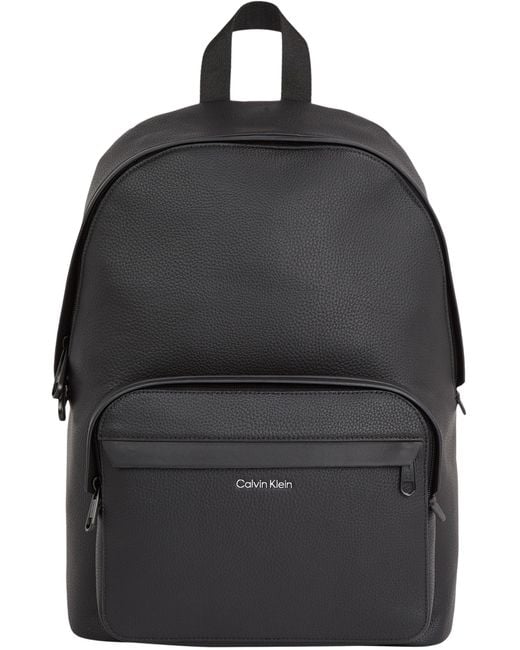 Calvin Klein Black Must Campus Bp Backpacks for men
