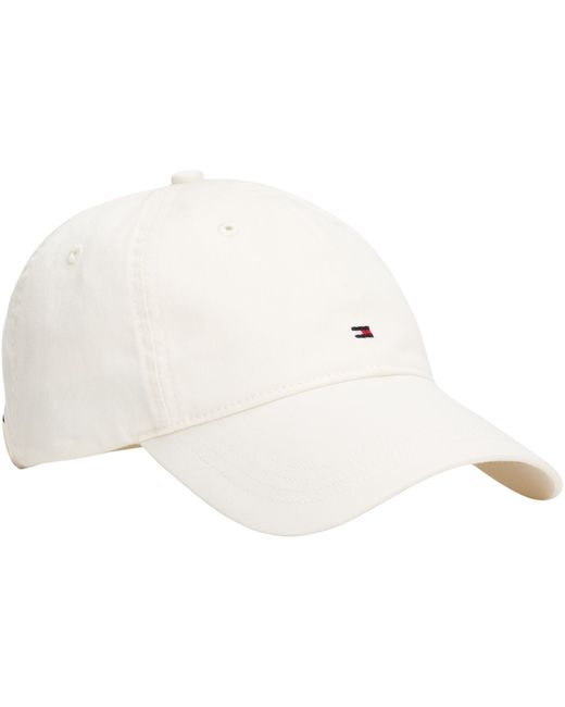 Gorra Mujer Essential Flag Soft con Bandera Bordada Tommy Hilfiger de color Black