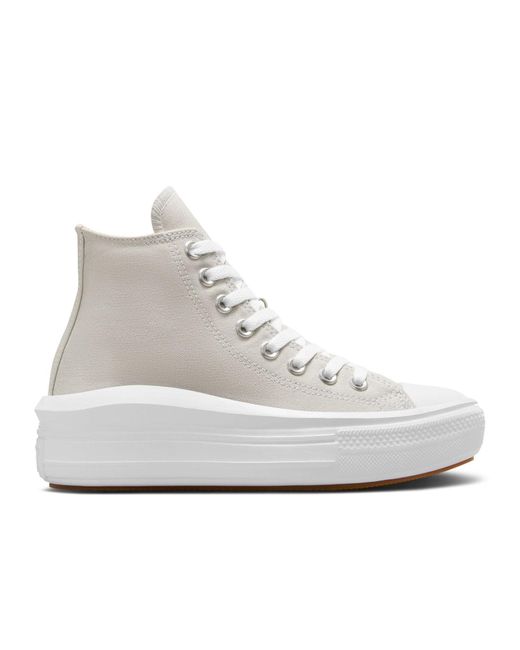 Sneaker da donna in tela con di Converse in White