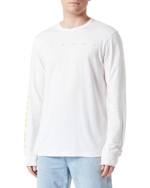 DIESEL _t-just-ls-n7 Magliet_pajamas_white_l for men