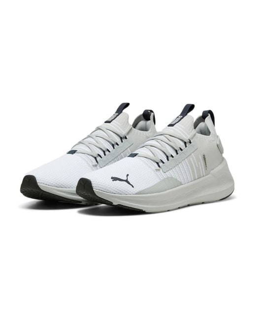 Mixte SOFTRIDE Symmetry FUZION Chaussure de Course sur Route PUMA en coloris White