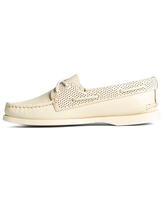 Sperry Top-Sider Natural Authentic Original 2-eye Boat Shoe