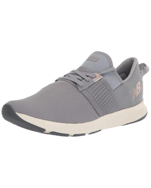 New Balance Synthetic Dynasoft Nergize V3 Cross Trainer in Heather Grey White (Grey) | Lyst UK