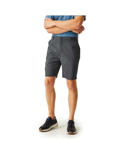 Pantaloncini da Uomo Dalry Multi Pocket di Regatta in Gray da Uomo
