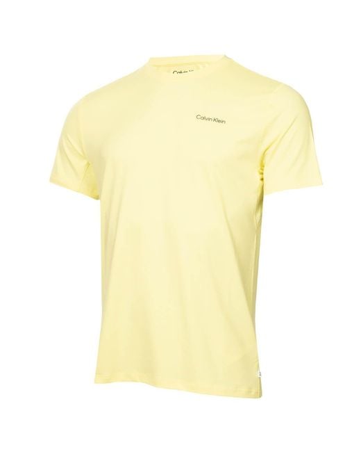 Calvin Klein Yellow Shirt - Lemon for men