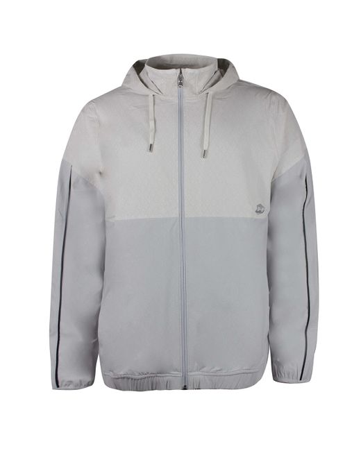 Under Armour Gray S Recover Woven Jacket Hooded Track Top Grey 1348196 014 for men