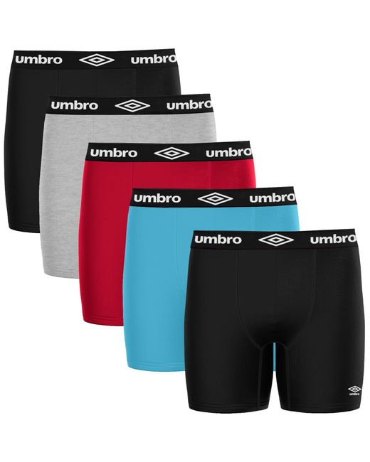 Umbro Red Performance 's Boxer Brief – 5 Pc for men