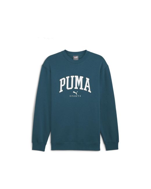 PUMA Squad Top Met Ronde Hals Voor Xs Cold Green in het Blue voor heren