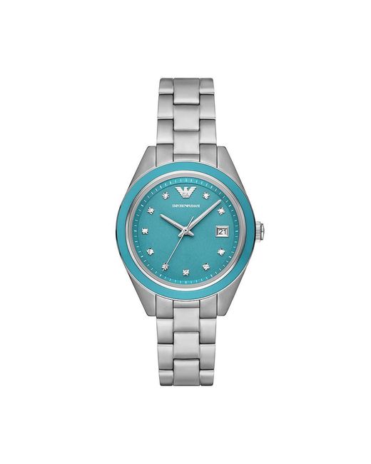 Emporio Armani Blue Watch For