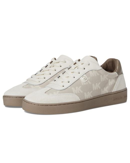 Sneaker Scotty da donna con lacci di MICHAEL Michael Kors in White