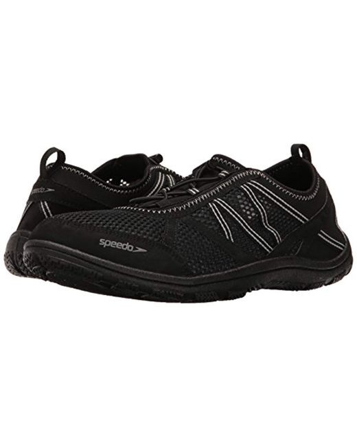 Speedo Seaside Lace 5.0 Athletic Water Shoe in Black for Men Lyst UK