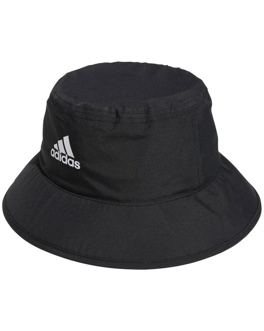 Adidas Black Golf Rain Bucket Rain Hat for men