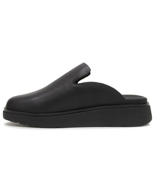 Fitflop S Gen-ff Leather All Black Shoes 7 Uk