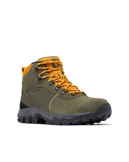 Columbia Brown Newton Ridge Plus Ii Suede Waterproof Hiking Shoe for men