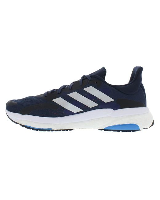 Adidas Blue Solarboost 4 Shoes for men
