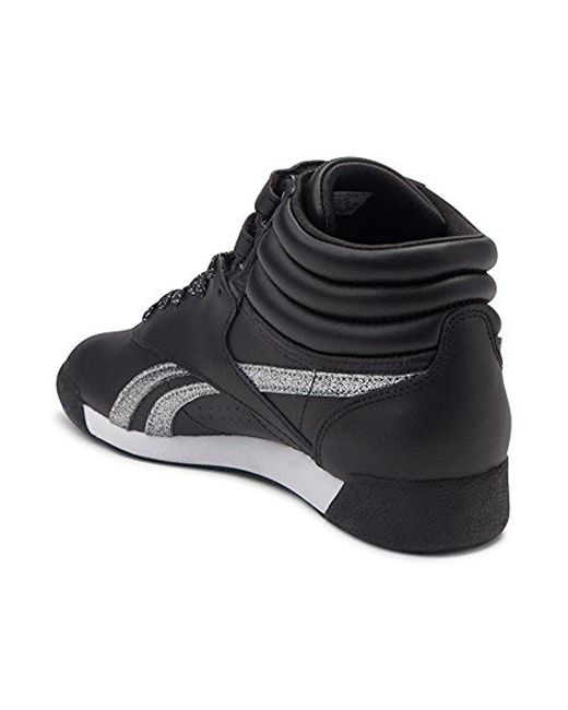 Reebok Freestyle Hi Walking Shoe in Black for Men |