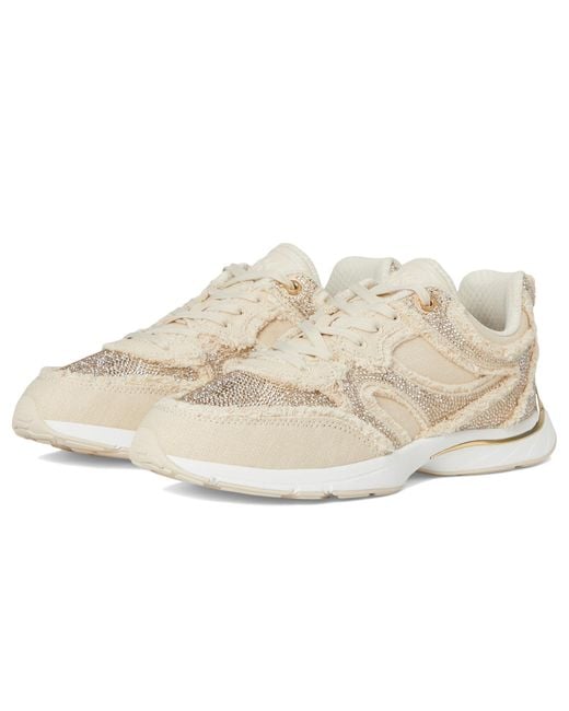 Sneaker Riley Trainer Donna di Michael Kors in Natural