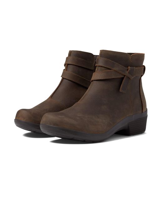 Clarks Angie Spice Ankle Boot in Black Lyst