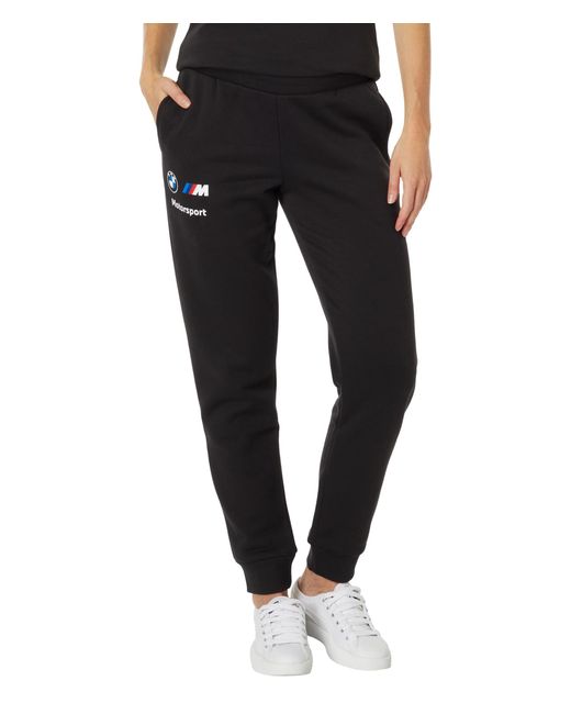 BMW M Motorsport Essentials-Pantalones de chándal Deportivos PUMA de color Black