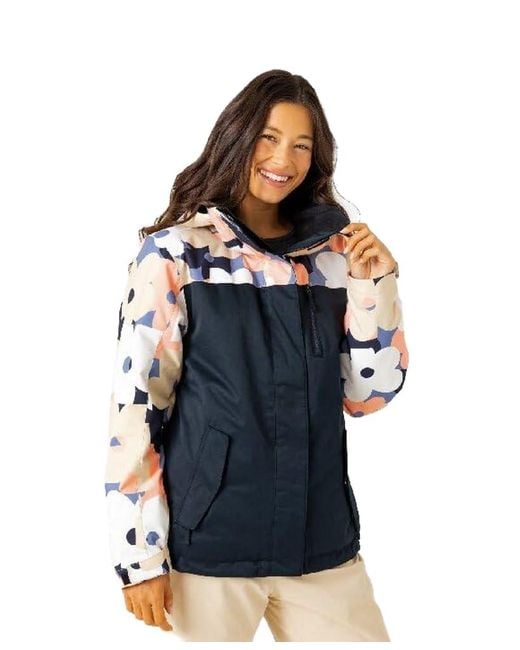Roxy Blue Jetty Block Insulated Ski Jacket