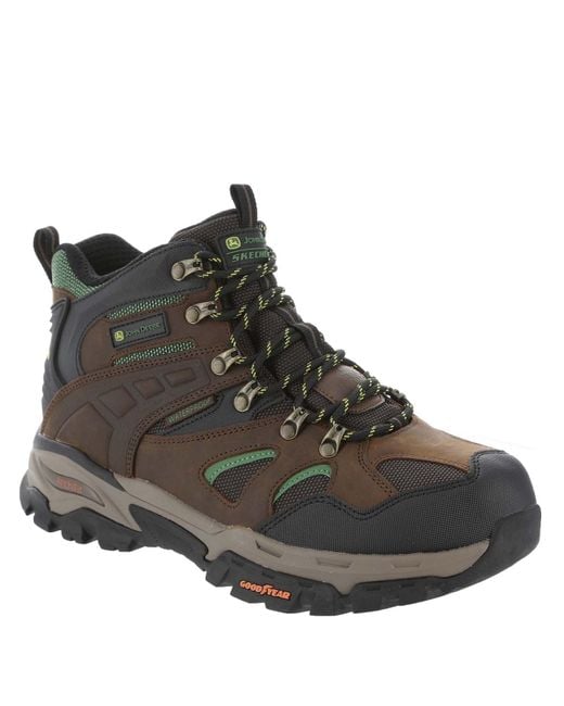Skechers Brown X John Deere -arch Fit Tarver for men
