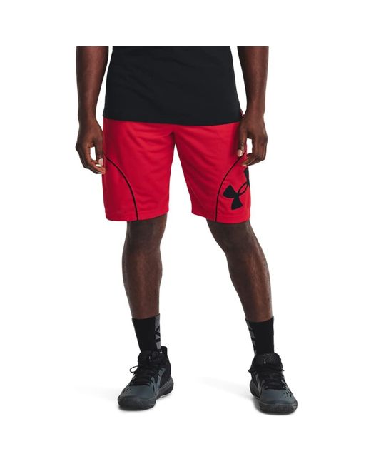 Under Armour Red S Perimeter Basketball 11-inch Shorts for men