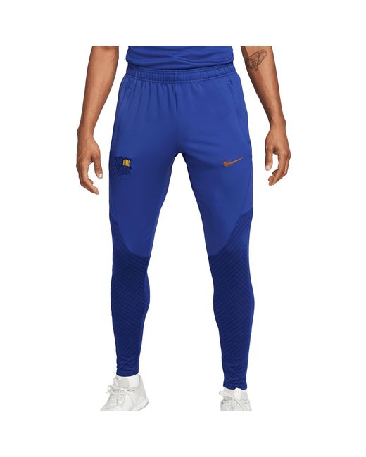 Nike FC Barcelona Strike Trainingshose - S in Blue für Herren