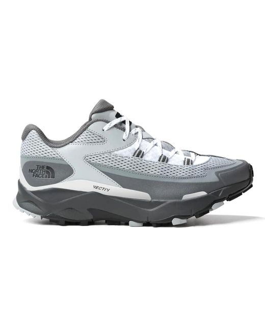 The North Face Gray Vectiv Taraval Trail Running Shoe High Rise Grey/smoked Pearl 9 for men