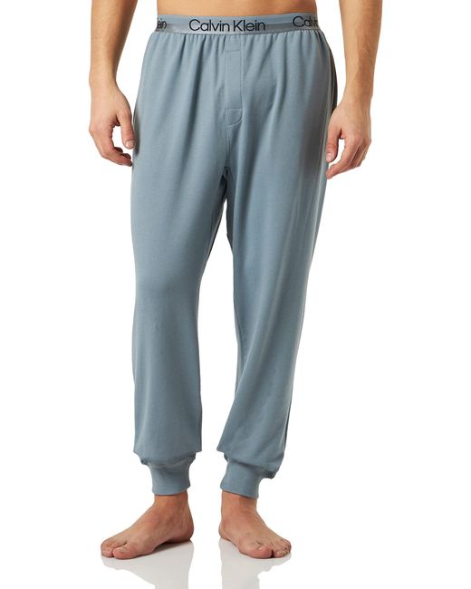 Pantalon De Pyjama Sweatpants Long Calvin Klein pour homme en coloris Bleu  | Lyst
