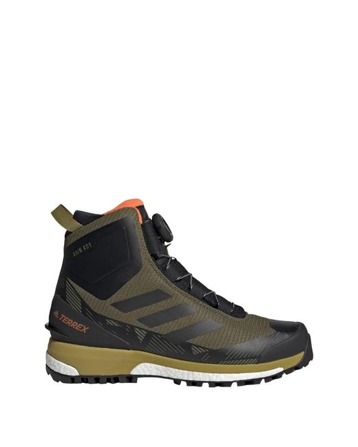 Adidas Black Mens Terrex Conrax Boa Rain.rdy Hiking Shoes Hiking Shoe for men