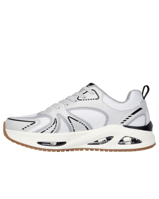 Skechers White Uno Ego Aurair Sneaker for men