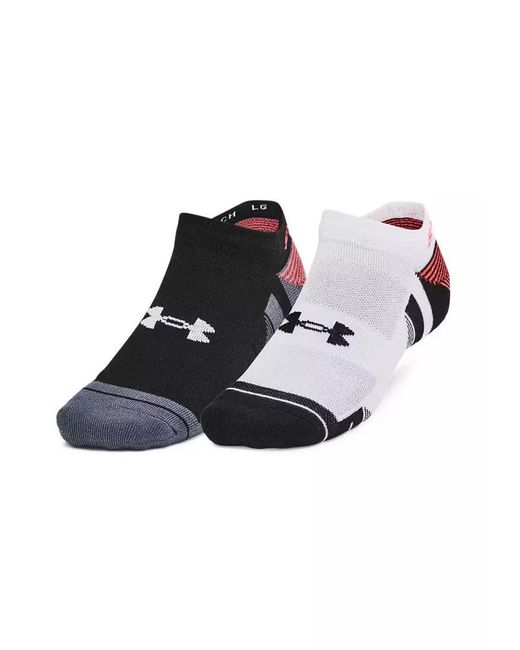 Under Armour White Pt Slipspeed 2Pk Ns Socken