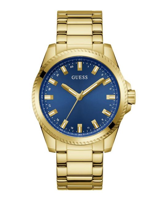 Guess Metallic Champ Gw0718g2 Analogue Watch Stainless Steel for men