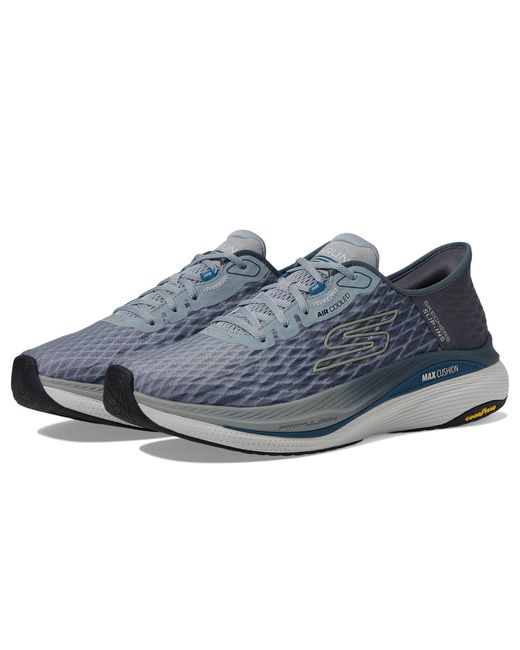 Scarpe da ginnastica da uomo senza lacci di Skechers in Blue da Uomo