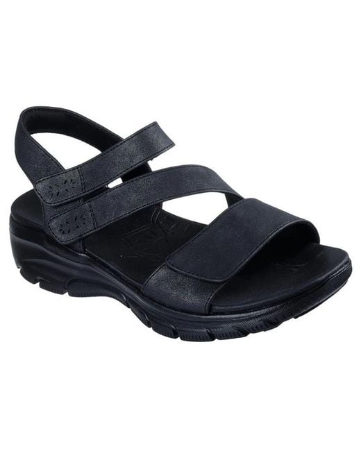 Sandalo Donna Easy Going Nero di Skechers in Blue
