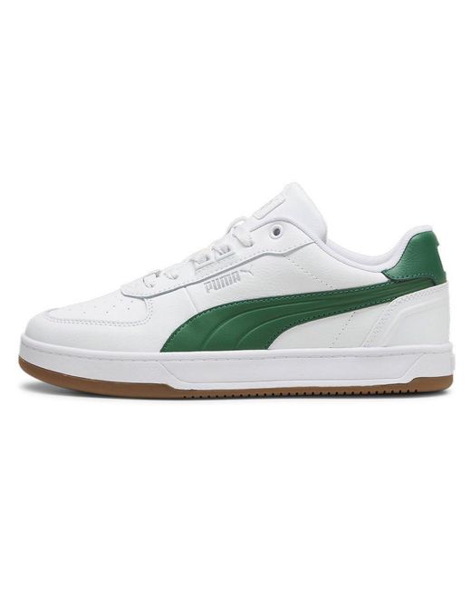 PUMA M Caven 2.0 Lux White/green Sneaker for men
