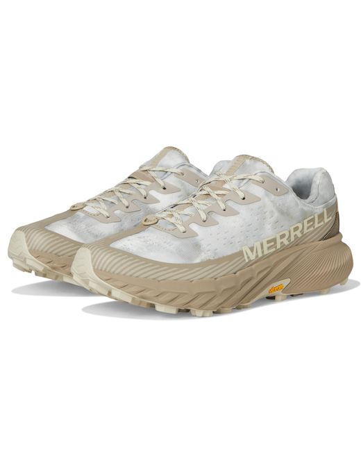 Merrell Metallic Agility Peak 5 Bliss Running Shoes, Leather/Textile for men