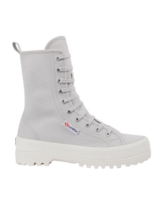 Superga Natural Silver Grey Ivory - 7/ 9 - Model [model