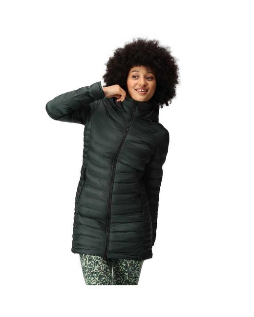 Regatta Black S Andel Iii Insulated Jacket 8 Dark Spruce/gry