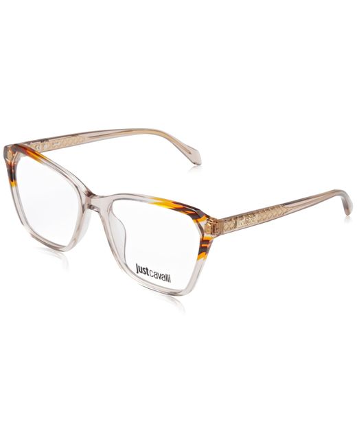 Just Cavalli Black Eyeglass Frame Vjc048 Shiny 54/17/140 Sonnenbrille
