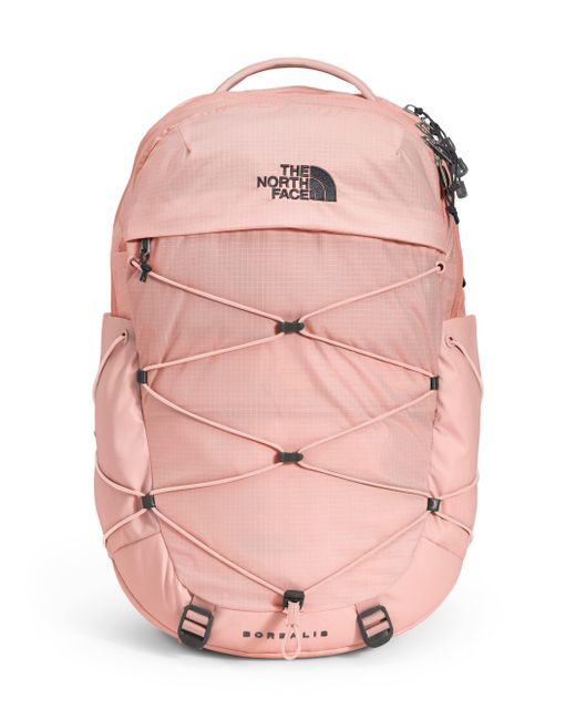 The North Face Pink Borealis School Laptop Backpack