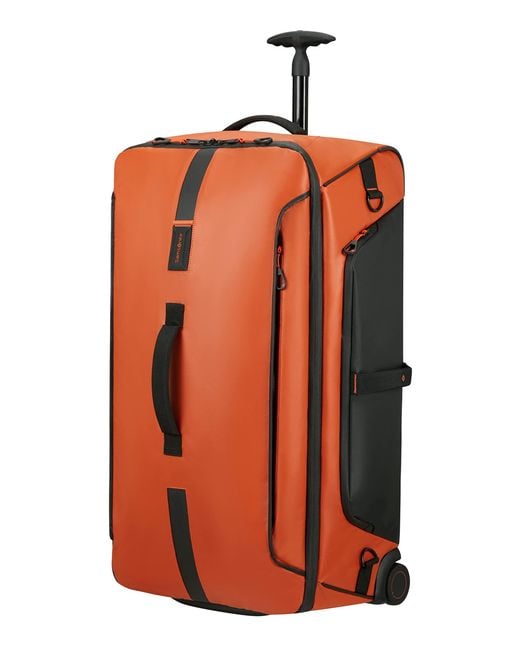 Samsonite Orange Paradiver Light Travel Bag With 2 Wheels L