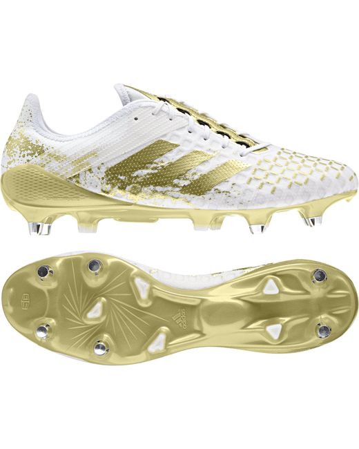 adidas 's Predator Malice Control Sg Rugby Shoes White for Men | Lyst UK