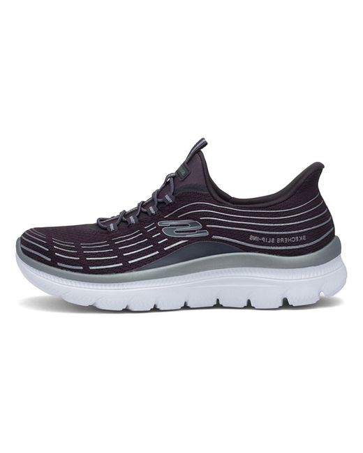 Summits Plus Soft Luster Skechers de color Blue