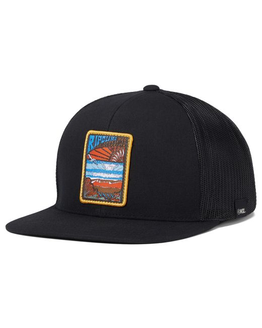 Rip Curl Wsl Finals 23 Trucker Washed Black One Size for men