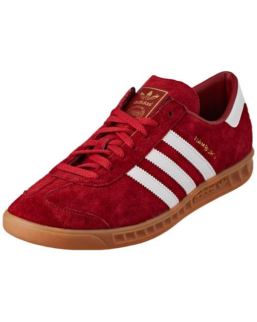 Hamburg Adidas pour homme en coloris Red
