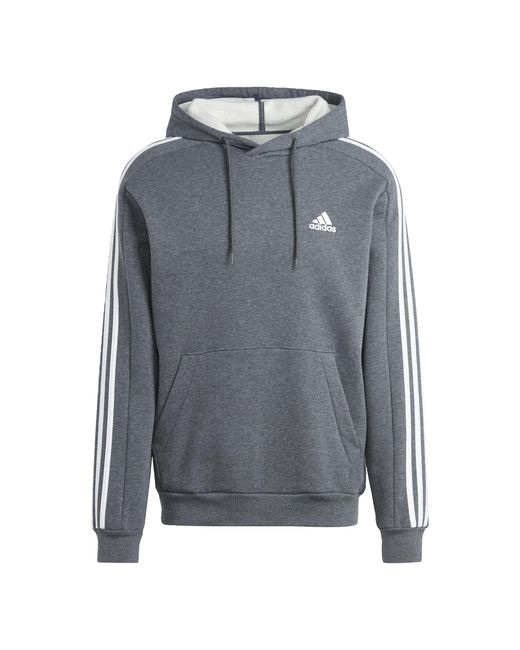 Adidas Sweatshirt Met Capuchon Voor in het Gray voor heren